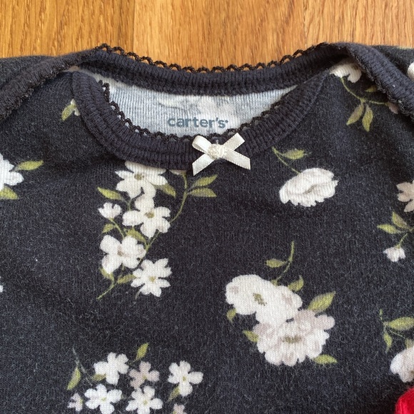 3M Carter’s Girl Long Sleeve Bodysuit Onesies - Picture 4 of 5